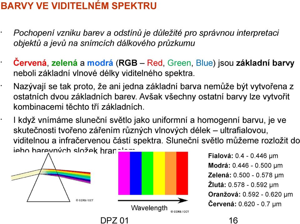 Avšak všechny ostatní barvy lze vytvořit kombinacemi těchto tří základních.