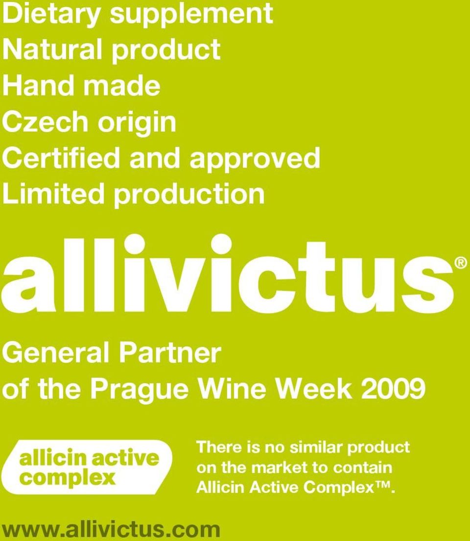 of the Prague Wine Week 2009 www.allivictus.