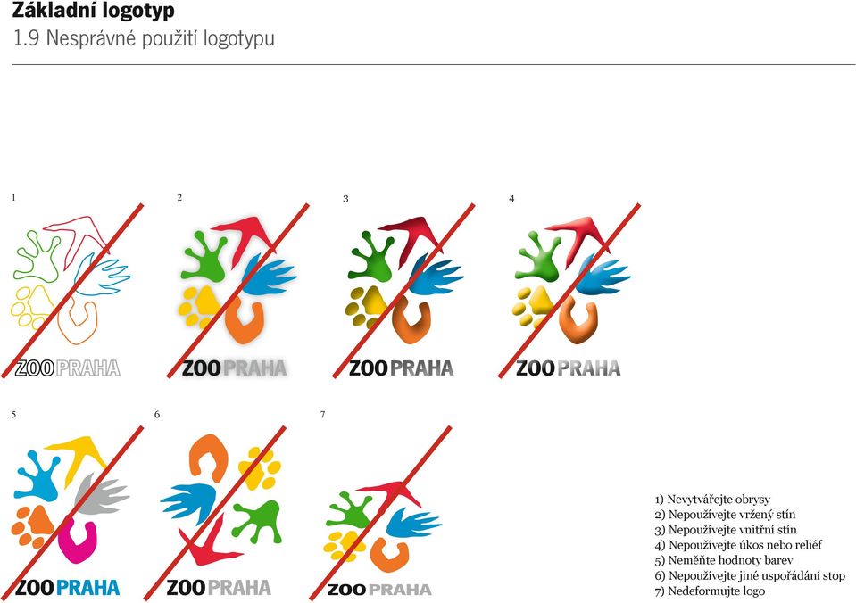 obrysy 2) Nepoužívejte vržený stín 3) Nepoužívejte vnitřní stín