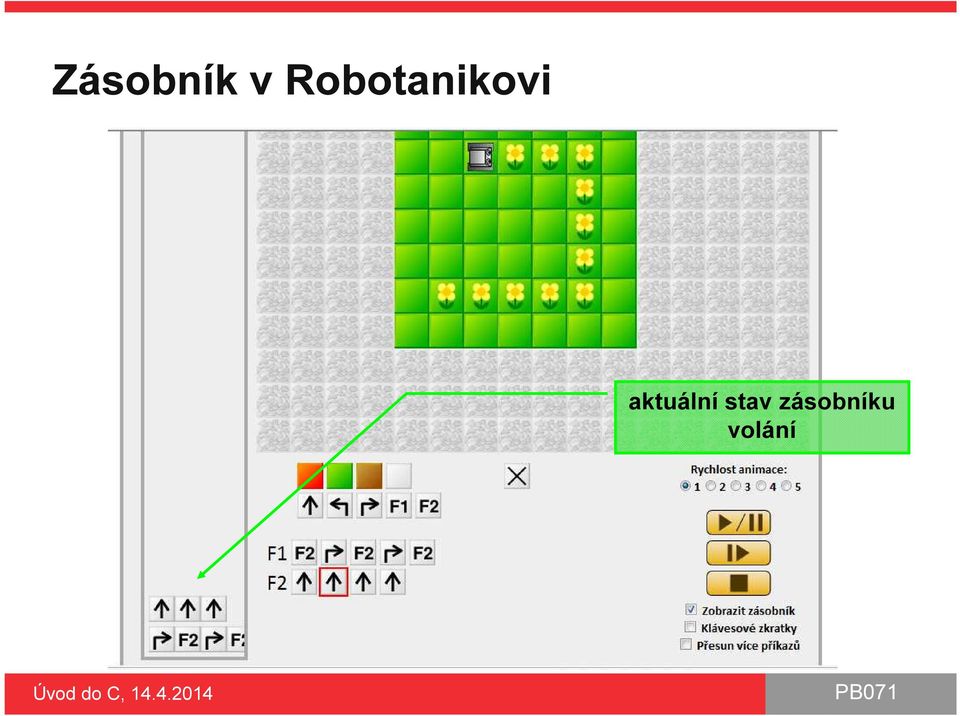 aktuální stav
