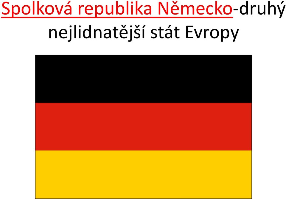 Německo-druhý