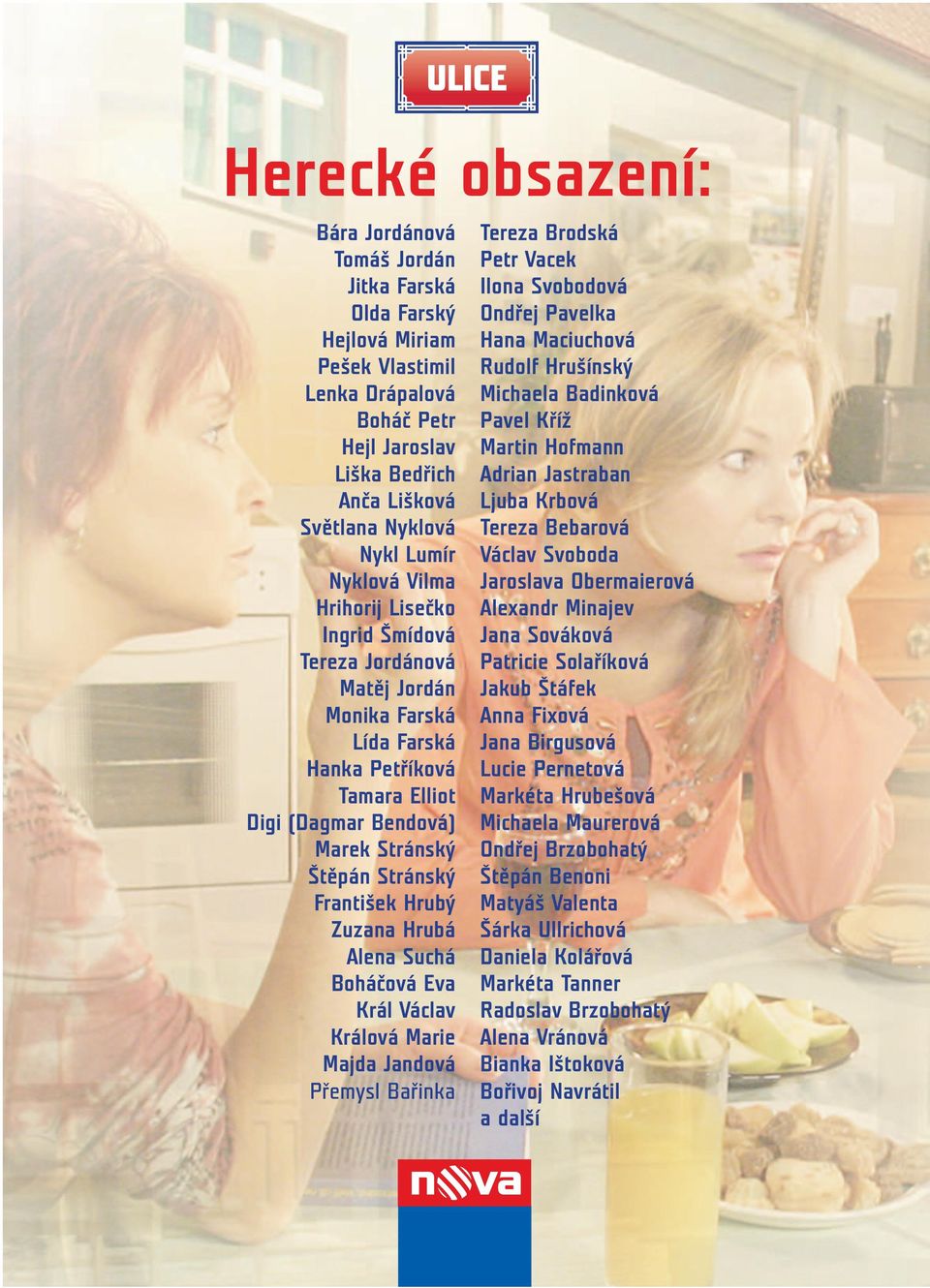 Hrubý Zuzana Hrubá Alena Suchá Boháčová Eva Král Václav Králová Marie Majda Jandová Přemysl Bařinka Tereza Brodská Petr Vacek Ilona Svobodová Ondřej Pavelka Hana Maciuchová Rudolf Hrušínský Michaela