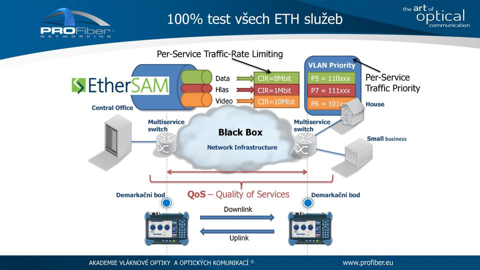 Per-Service Traffic Priority House Multiservice switch Black Box Network Infrastructure