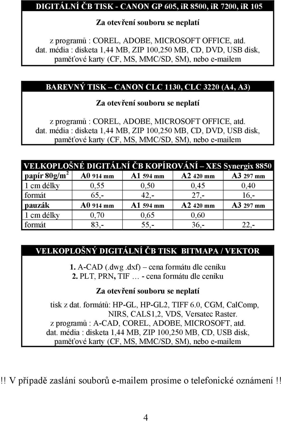 : COREL, ADOBE, MICROSOFT OFFICE, atd. dat.