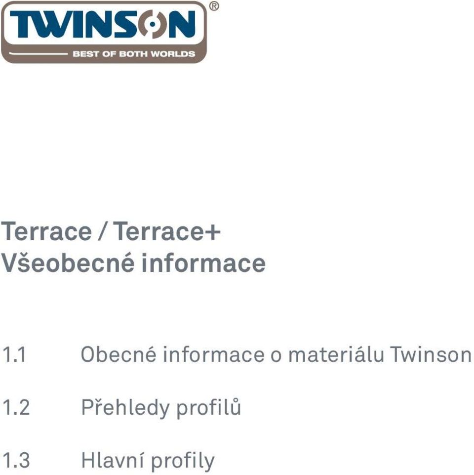 1 Obecné informace o