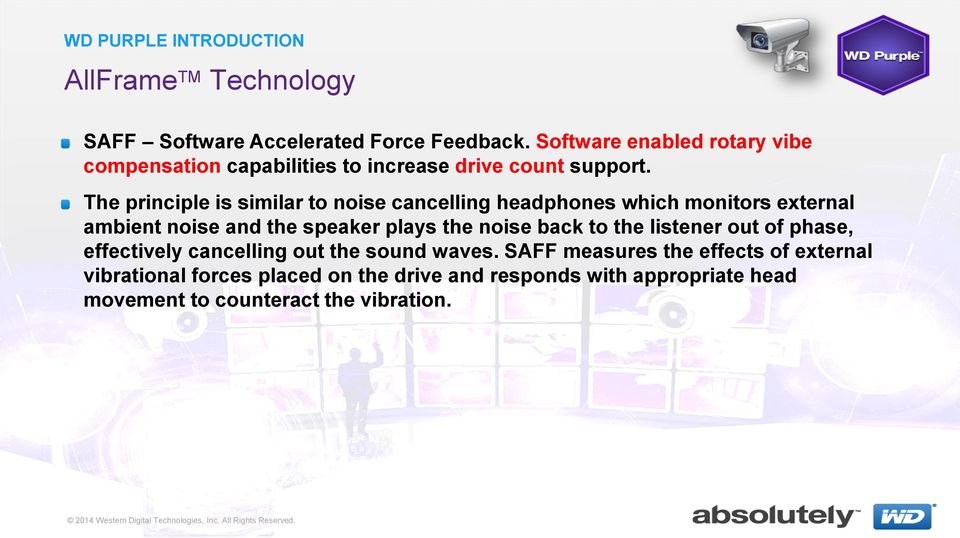 The principle is similar to noise cancelling headphones which monitors external ambient noise and the speaker plays the noise back to the listener