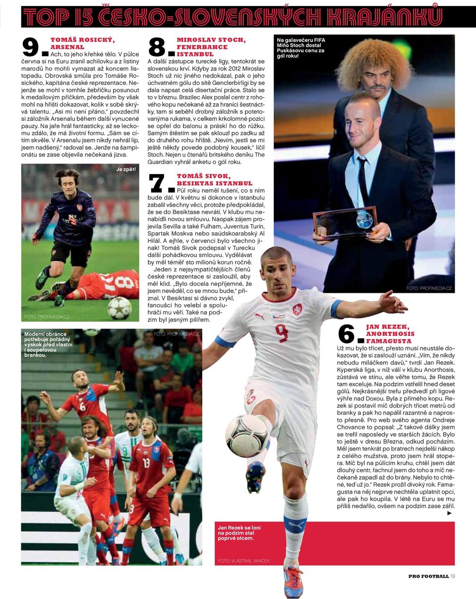 Nejenže se mohl v tomhle žebříčku posunout k medailovým příčkám, především by však mohl na hřišti dokazovat, kolik v sobě skrývá talentu.