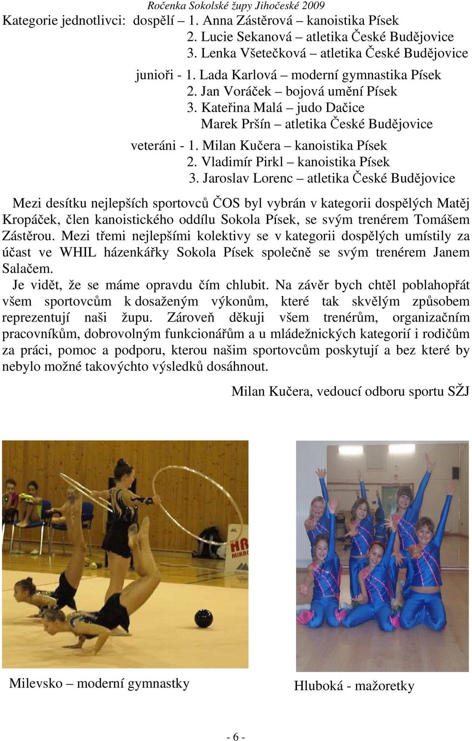 Vladimír Pirkl kanoistika Písek 3.