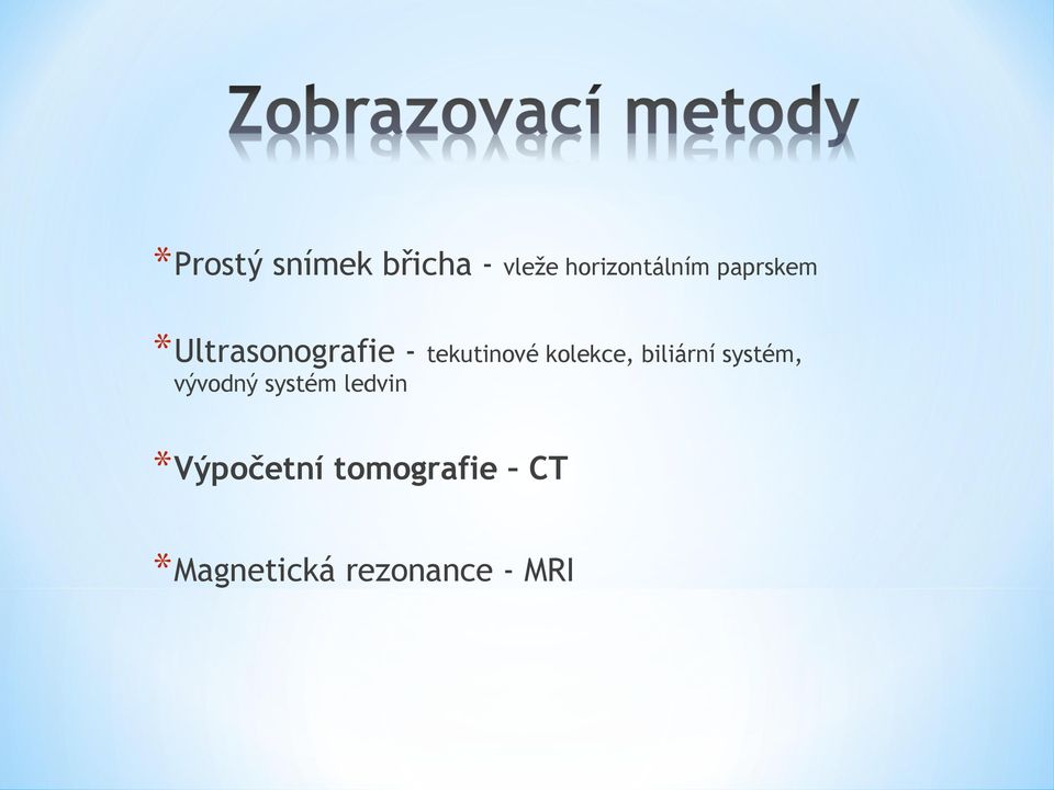 kolekce, biliární systém, vývodný systém