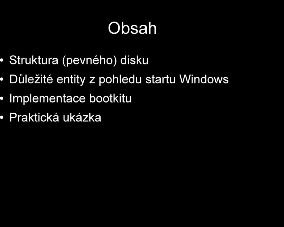 pohledu startu Windows