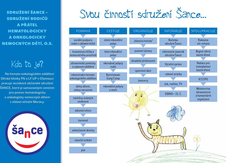 sdružení Šance Registr dárců kostní dřeně Kdo to je?