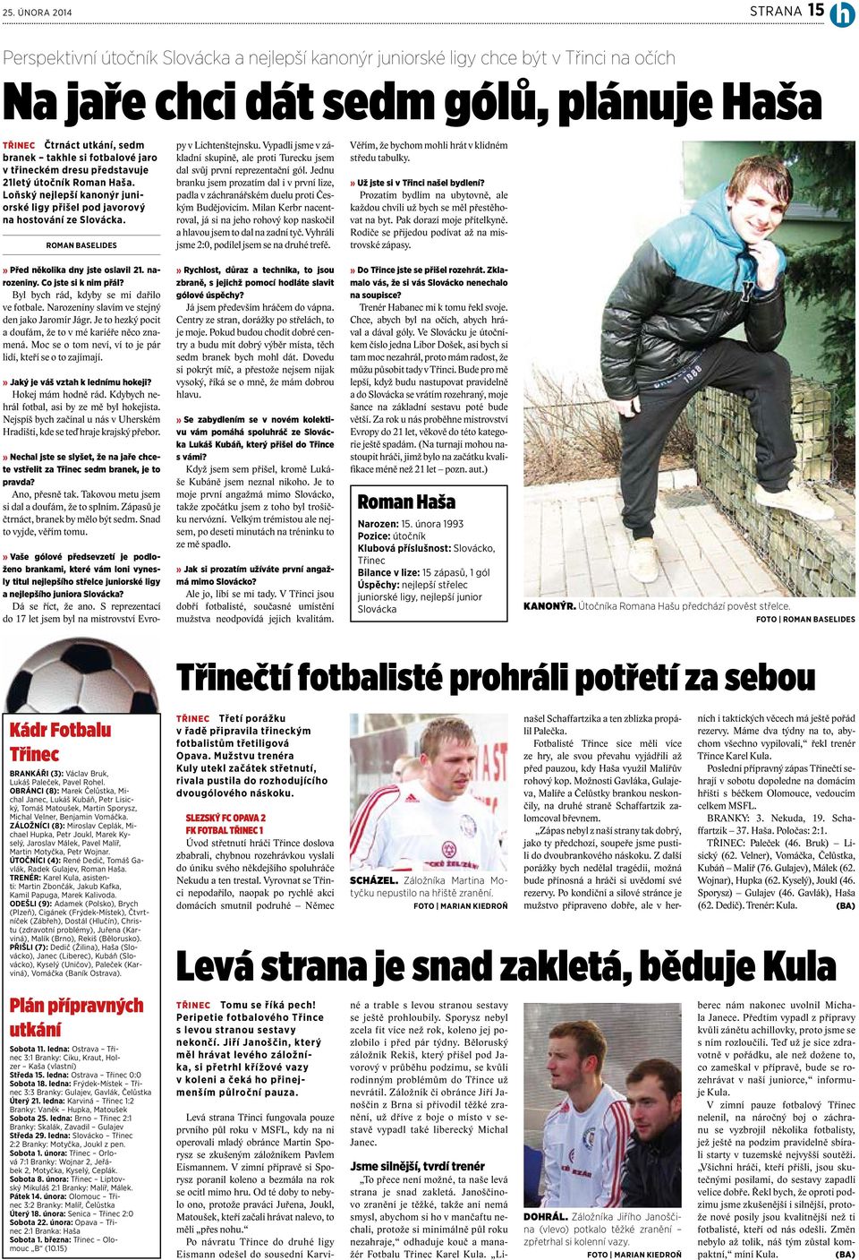 Vypadli jsme v základní skupině, ale proti Turecku jsem dal svůj první reprezentační gól. Jednu branku jsem prozatím dal i v první lize, padla v záchranářském duelu proti Českým Budějovicím.
