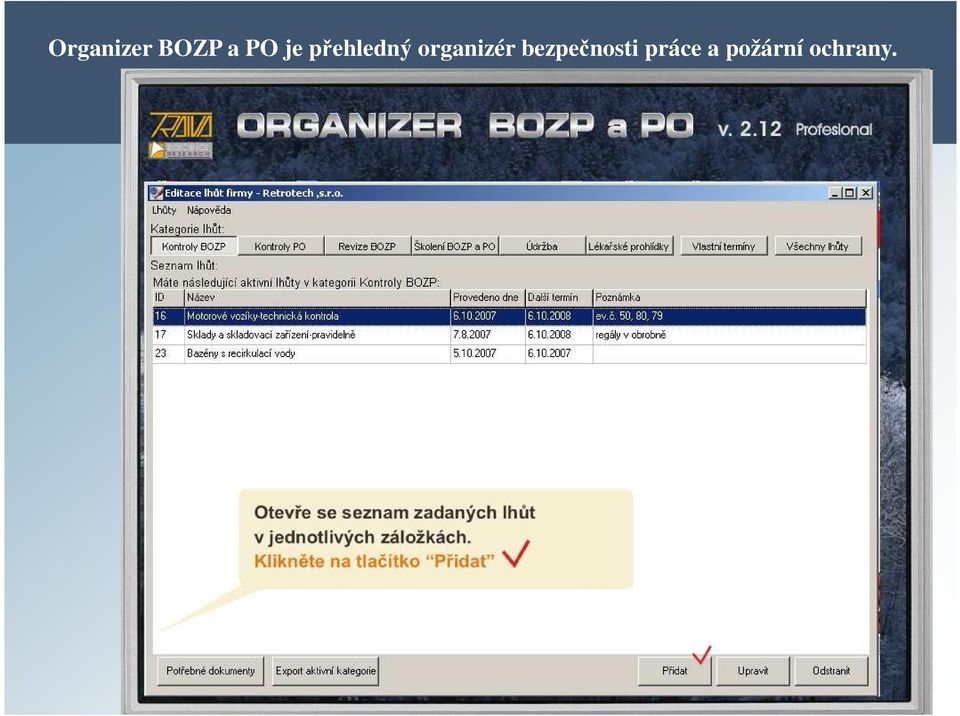 organizér