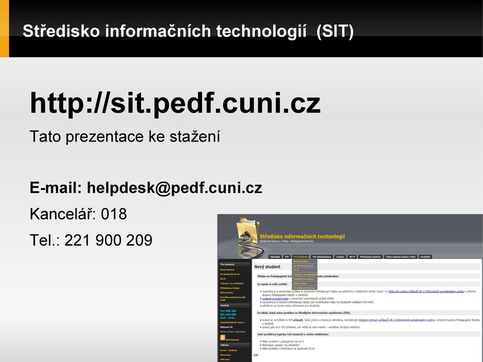 cz Tato prezentace ke stažení E-mail: