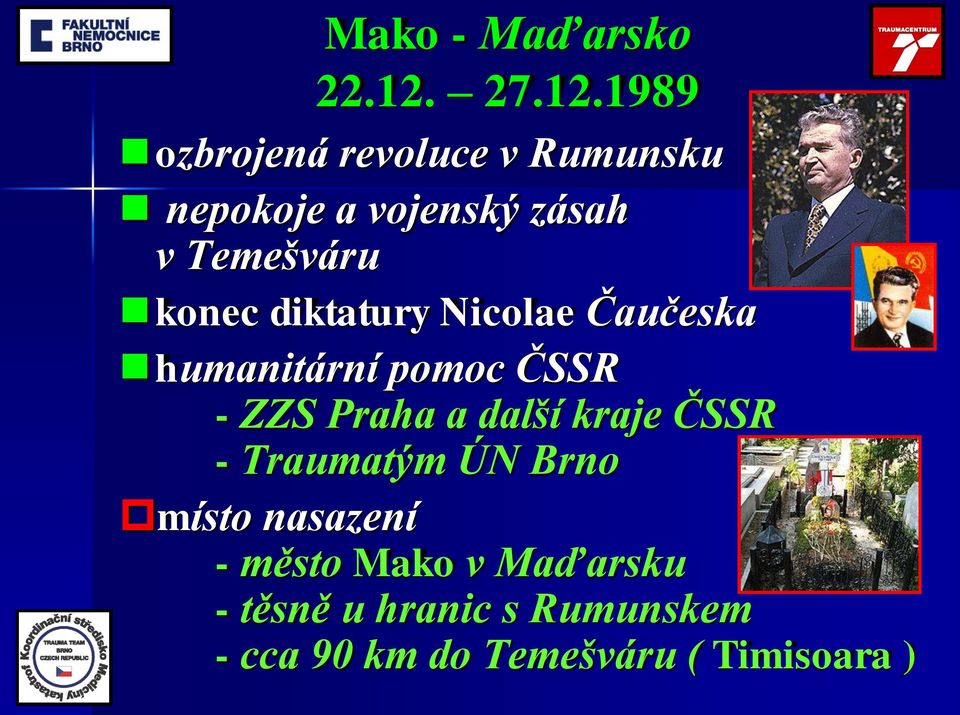 1989 ozbrojená revoluce v Rumunsku nepokoje a vojenský zásah v Temešváru konec