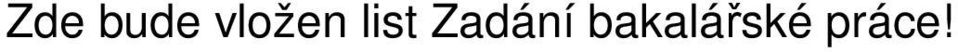 Zadání