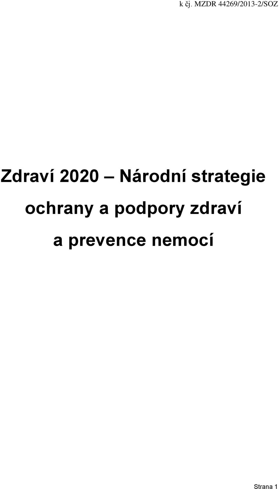 podpory zdraví a