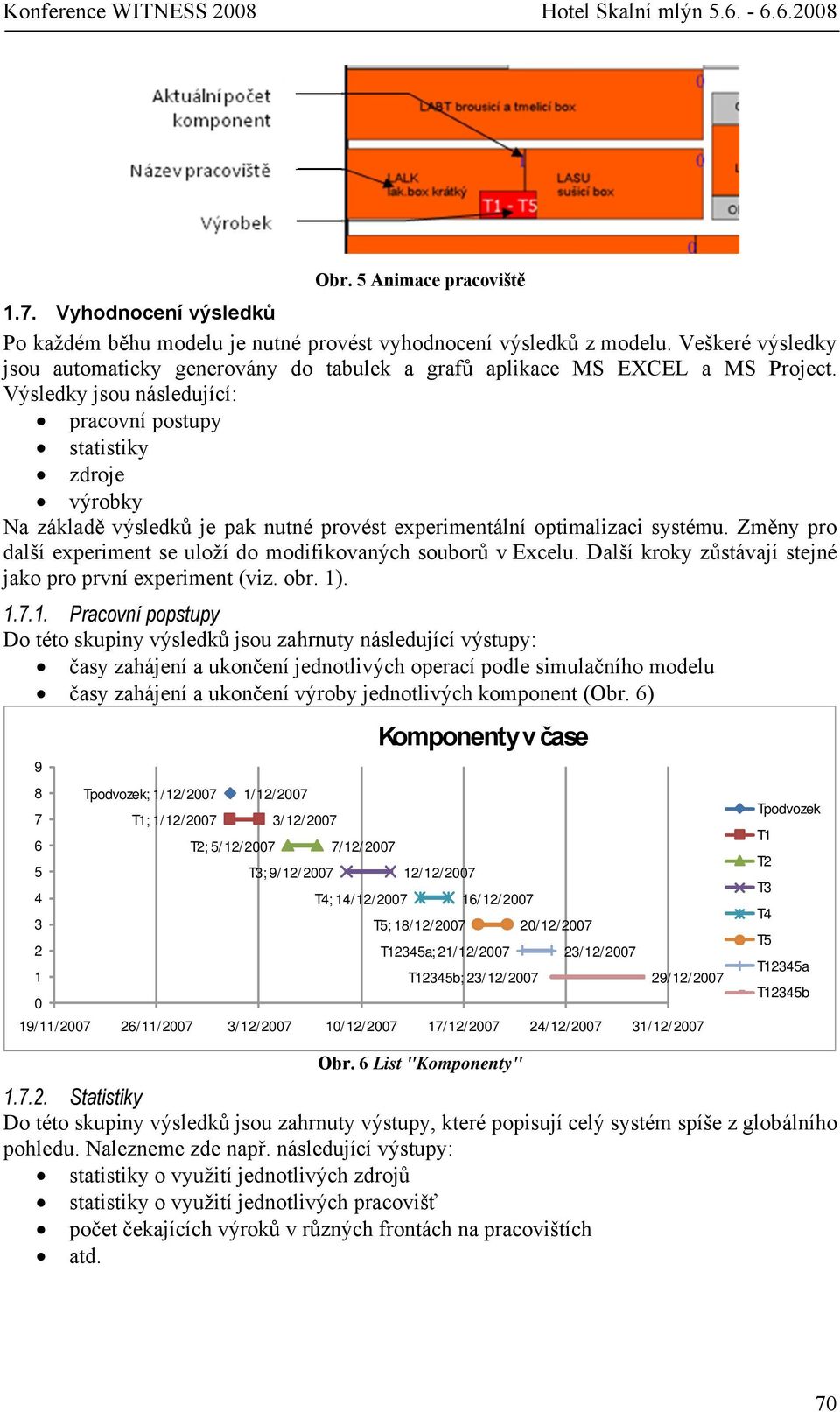 Výsledky jsou následující: pracovní postupy statistiky zdroje výrobky Na základě výsledků je pak nutné provést experimentální optimalizaci systému.