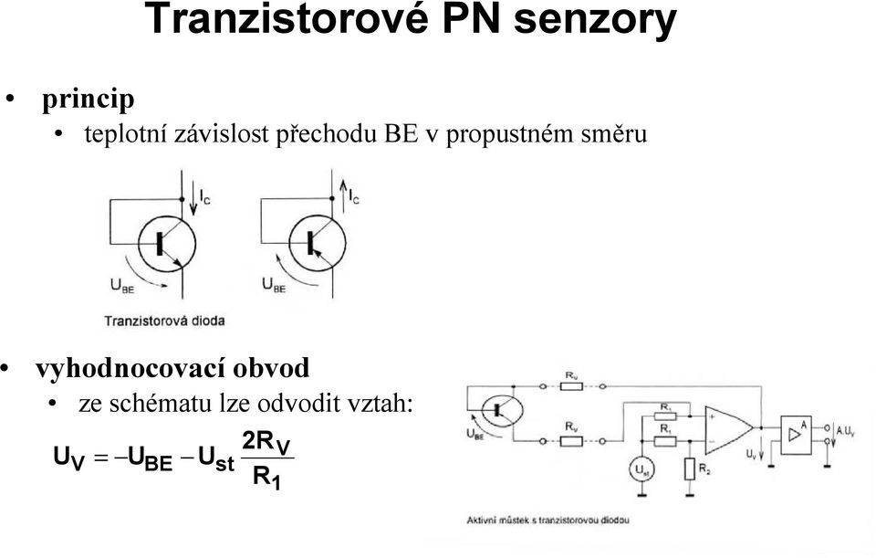 propustnř m smeru vyhodnocovacıobvod ze