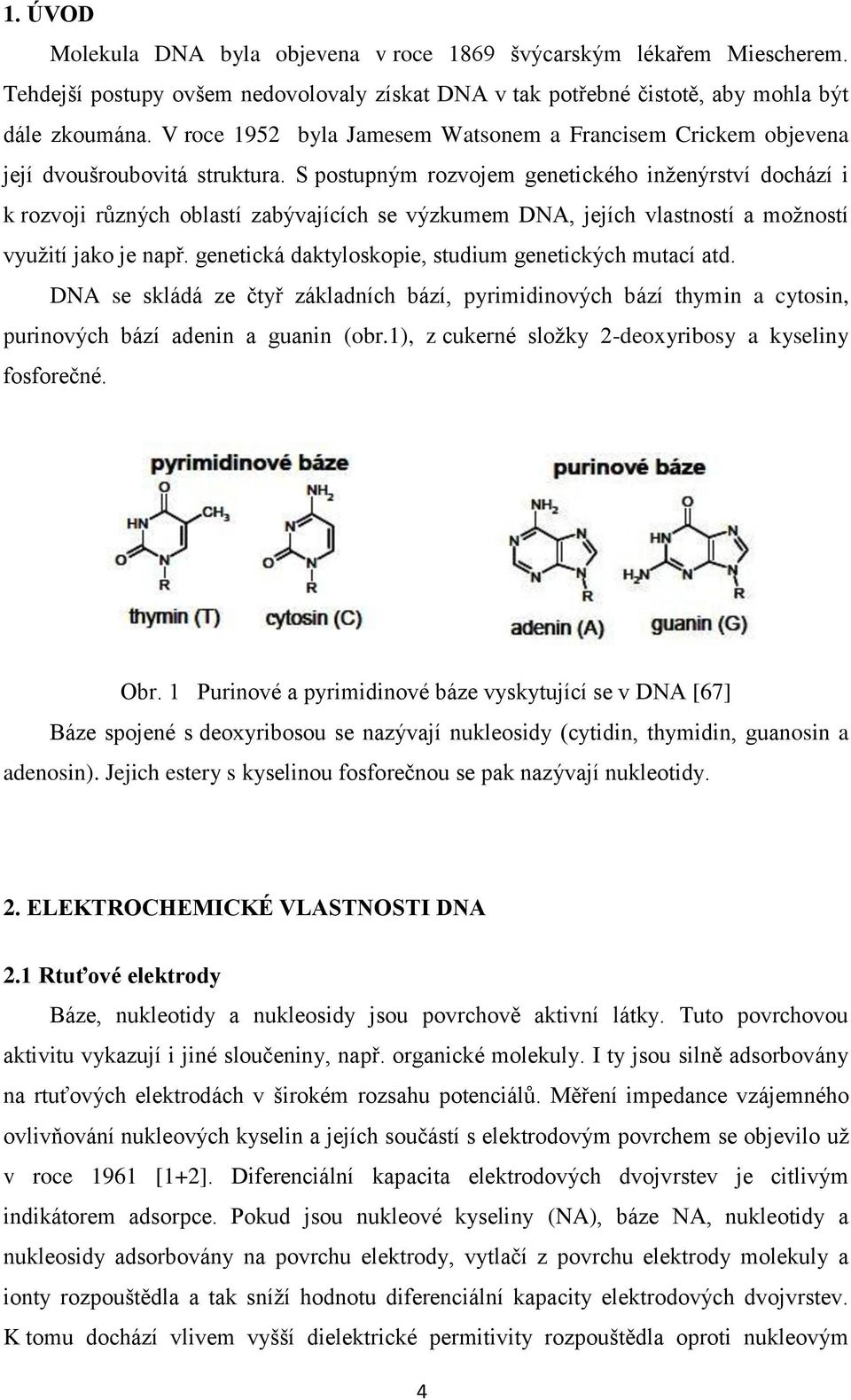 S postupným rozvojem genetického inženýrství dochází i k rozvoji různých oblastí zabývajících se výzkumem DNA, jejích vlastností a možností využití jako je např.
