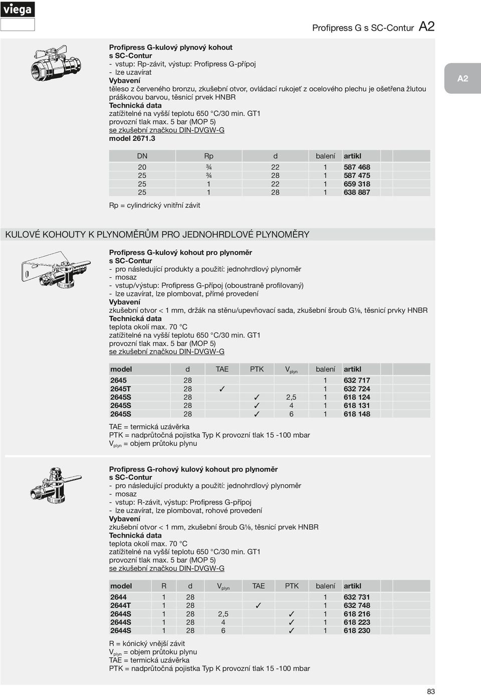 3 DN 20 2 2 2 87 48 87 47 9 38 38 887 = cylinrický vnitřní závit Kulové kohouty k plynoměrům pro jenohrlové plynoměry Profipress G-kulový kohout pro plynoměr -- pro násleující proukty a použití: