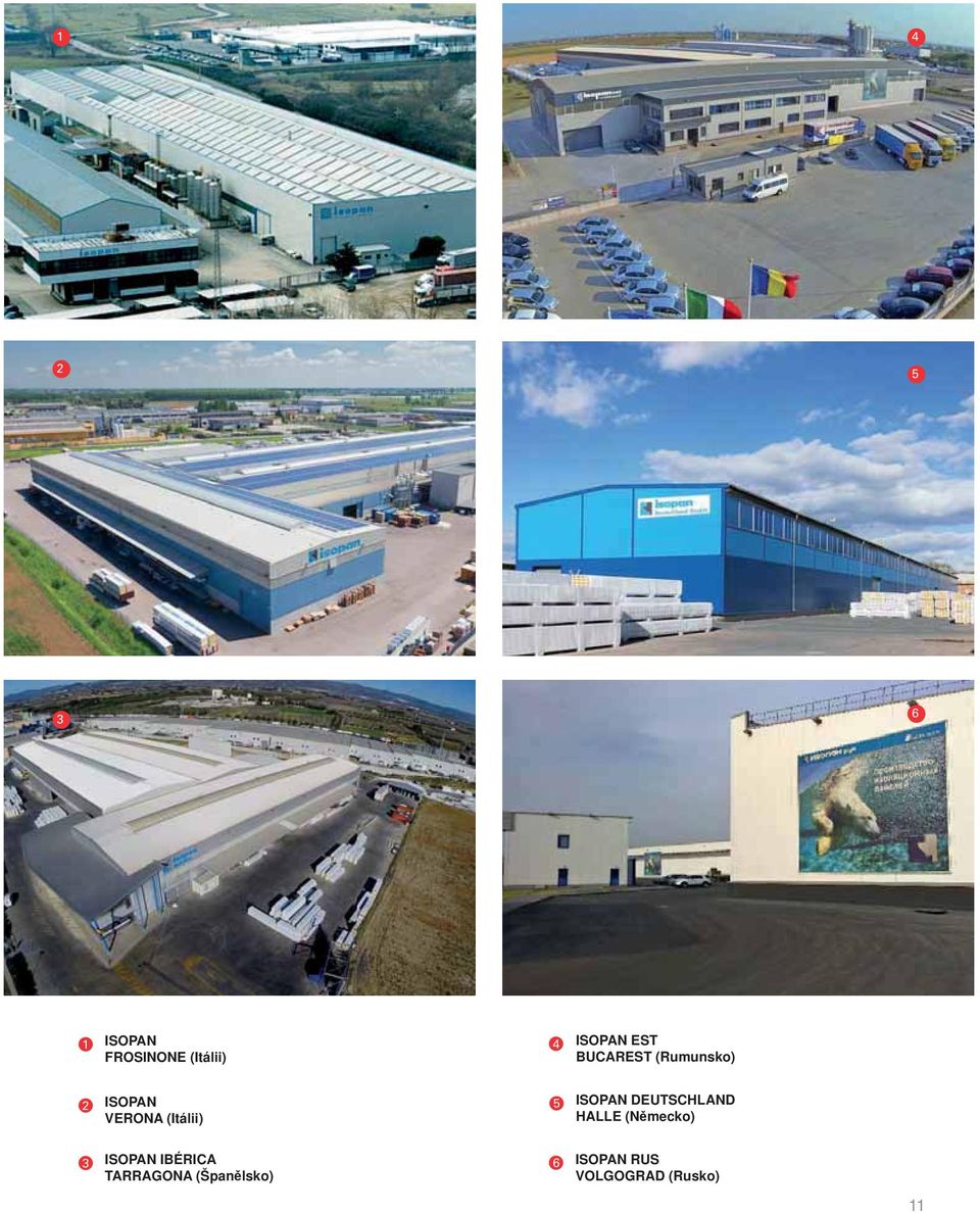 ISOPAN DEUTSCHLAND HALLE (N mecko) 3 ISOPAN IBÉRICA