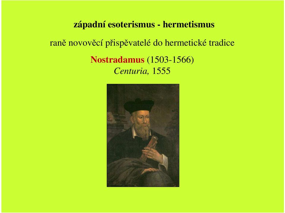 přispěvatelé do hermetické