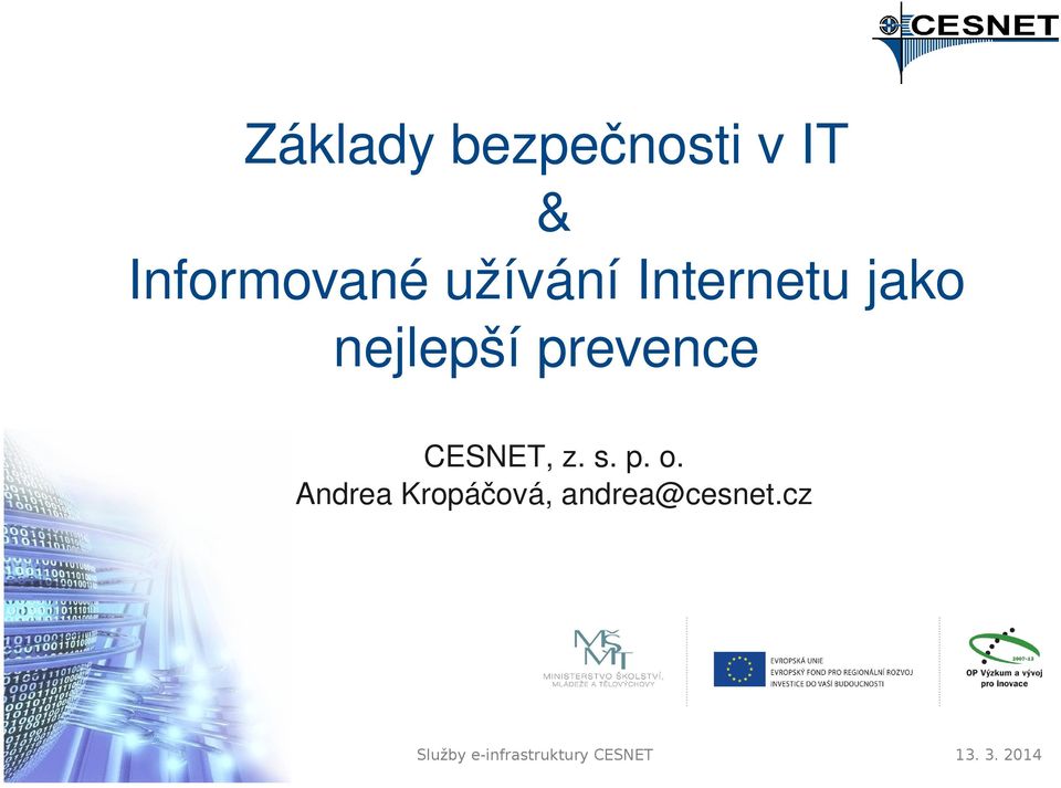 CESNET, z. s. p. o.