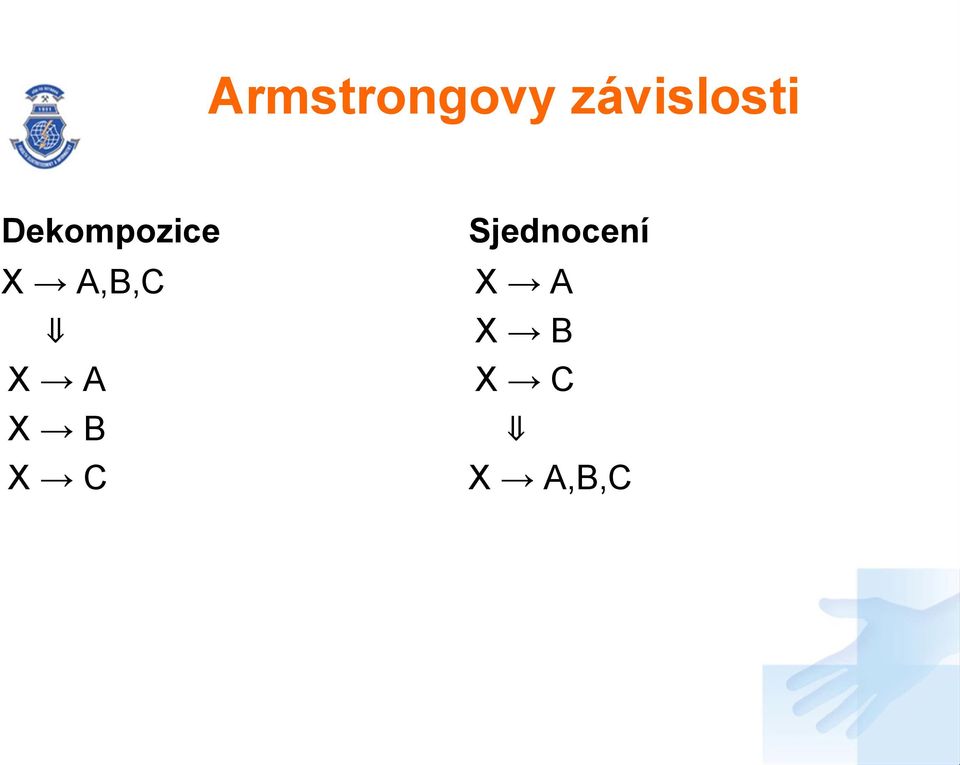 Dekompozice X A,B,C X