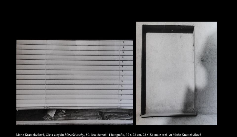 léta, černobílá fotografie, 32 x