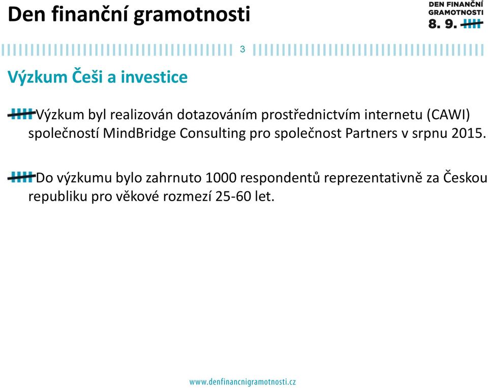 pro společnost Partners v srpnu 15.