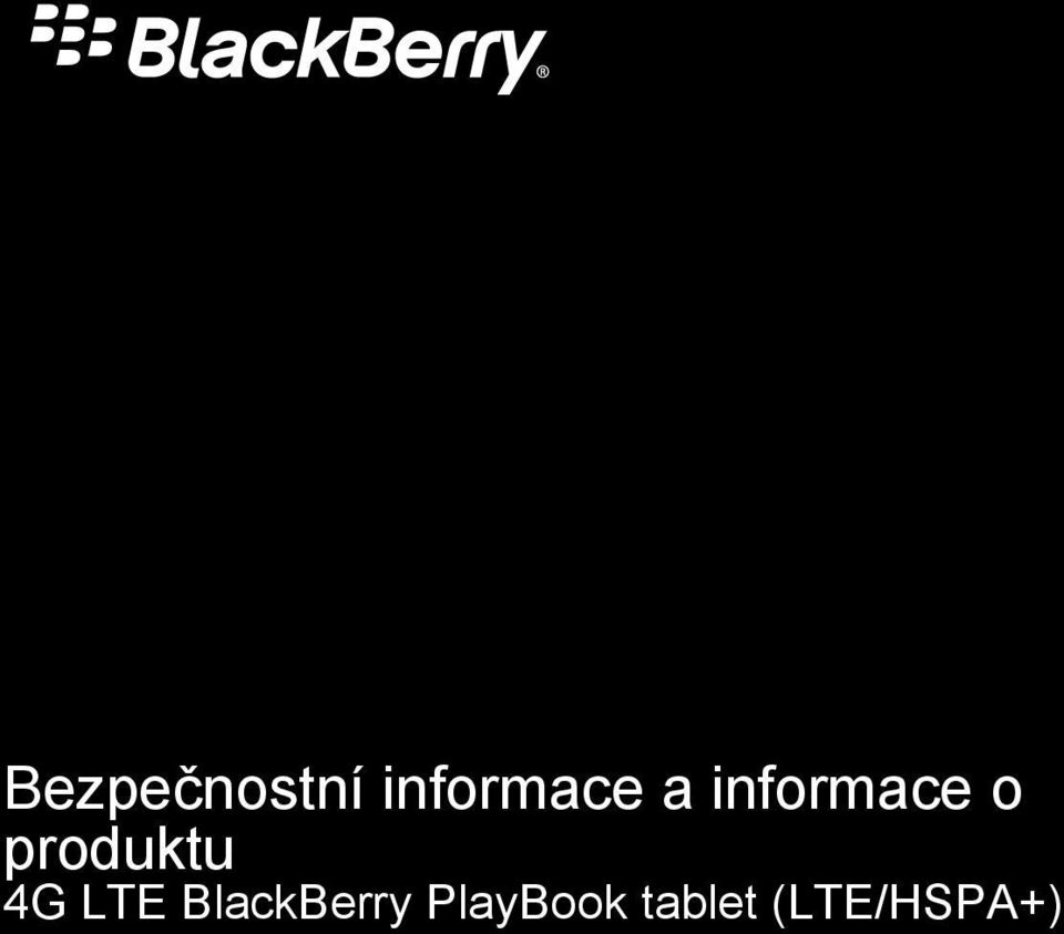 4G LTE BlackBerry