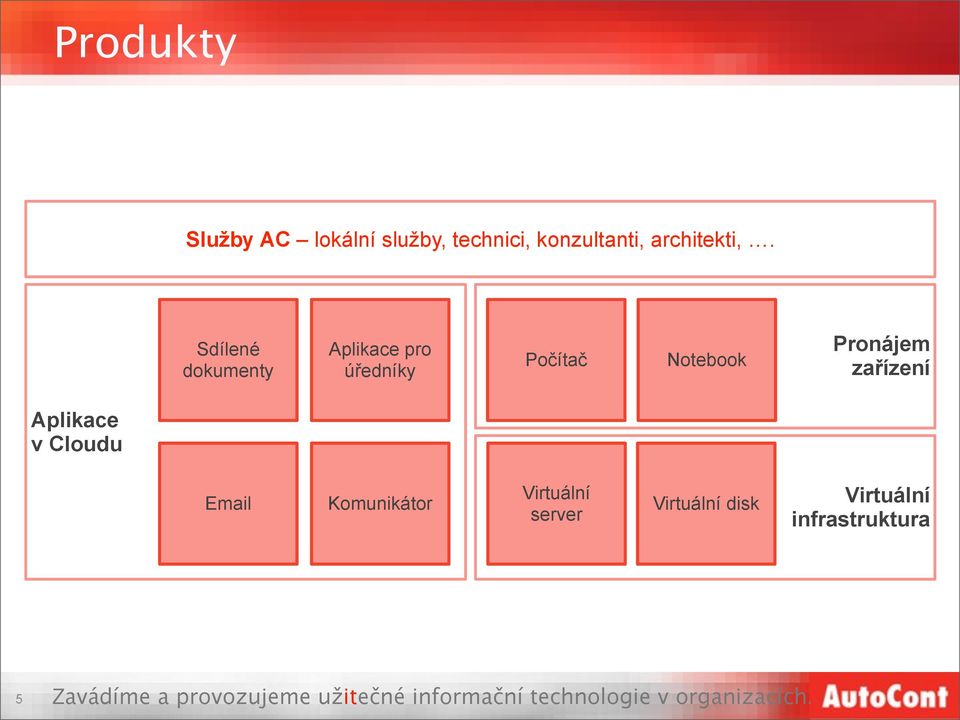 Sdílené dokumenty Aplikace pro úředníky Počítač Notebook