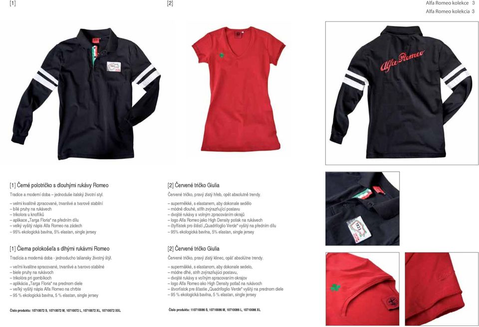 bavlna, 5% elastan, single jersey [ 2 ] Červené tričko Giulia Červené tričko, pravý zlatý hřeb, opět absolutně trendy.
