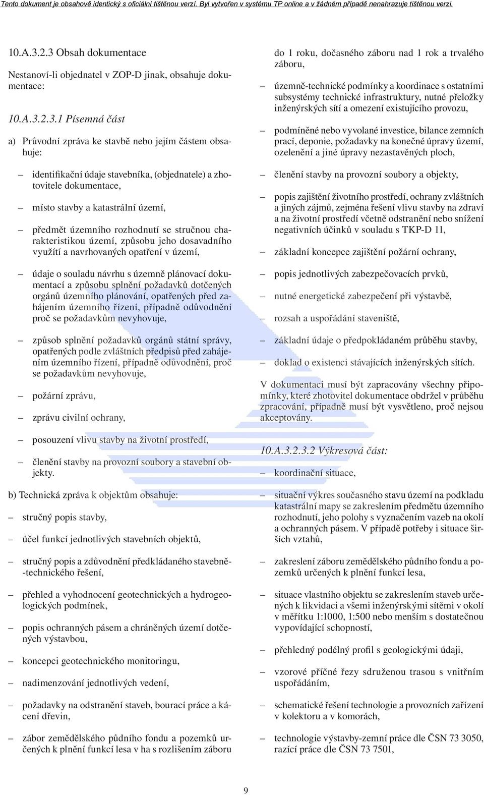 (objednatele) a zhotovitele dokumentace, místo stavby a katastrální území, předmět územního rozhodnutí se stručnou charakteristikou území, způsobu jeho dosavadního využítí a navrhovaných opatření v
