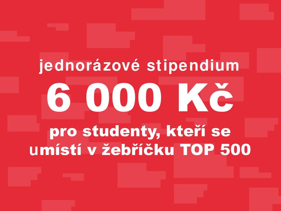 pro studenty, kteří