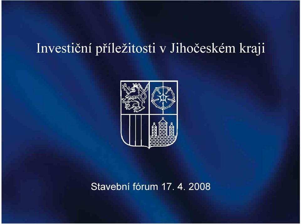 Jihočeském kraji