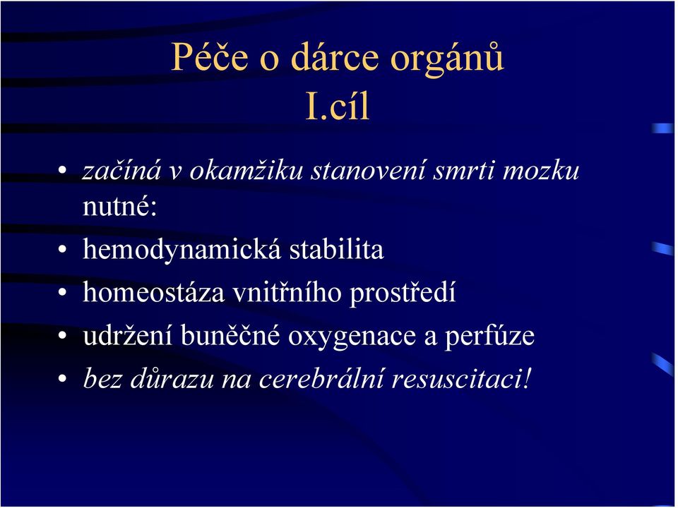 hemodynamická stabilita homeostáza vnitřního