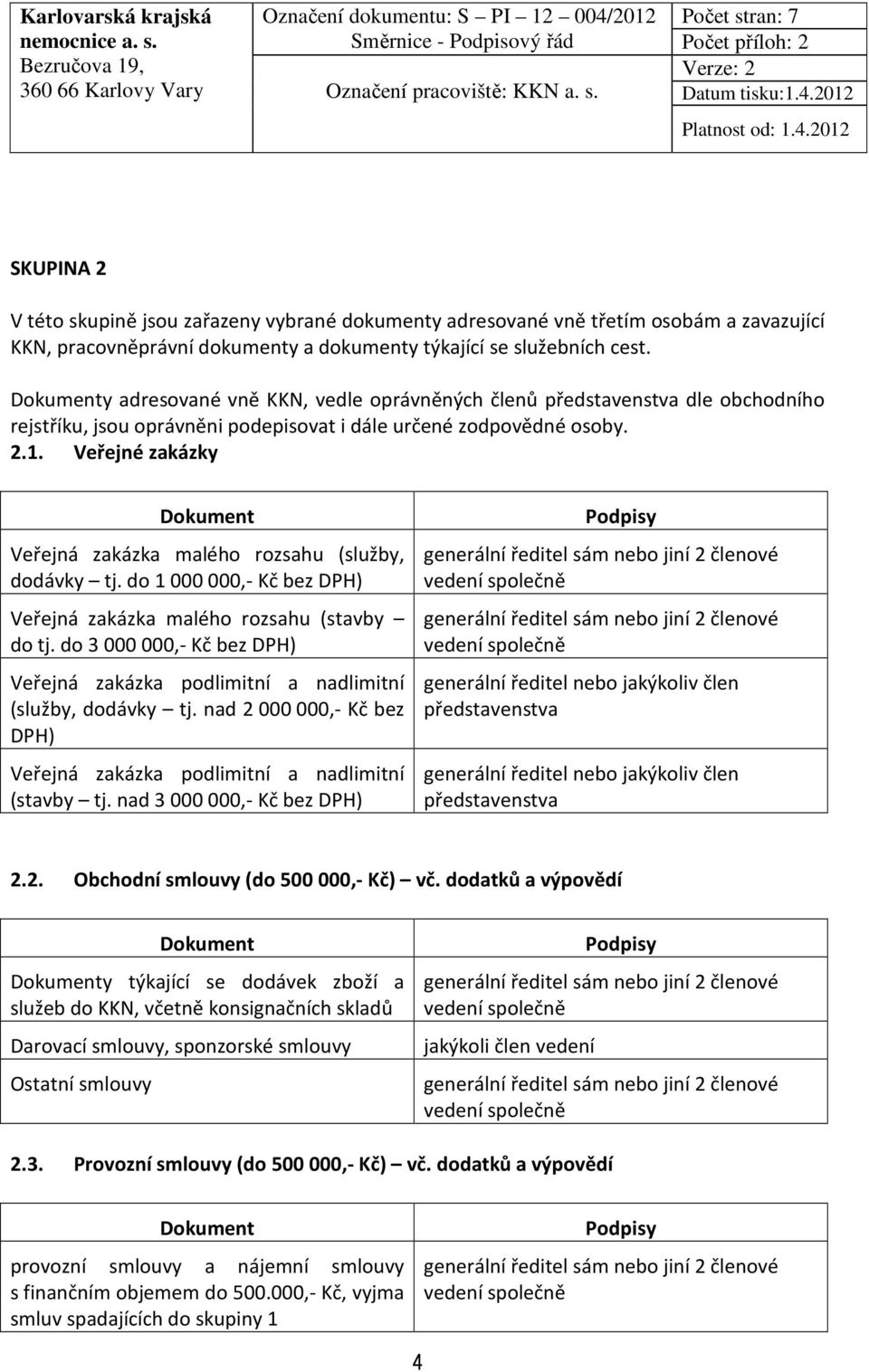 Veřejné zakázky Veřejná zakázka malého rozsahu (služby, dodávky tj. do 1 000 000,- Kč bez DPH) Veřejná zakázka malého rozsahu (stavby do tj.