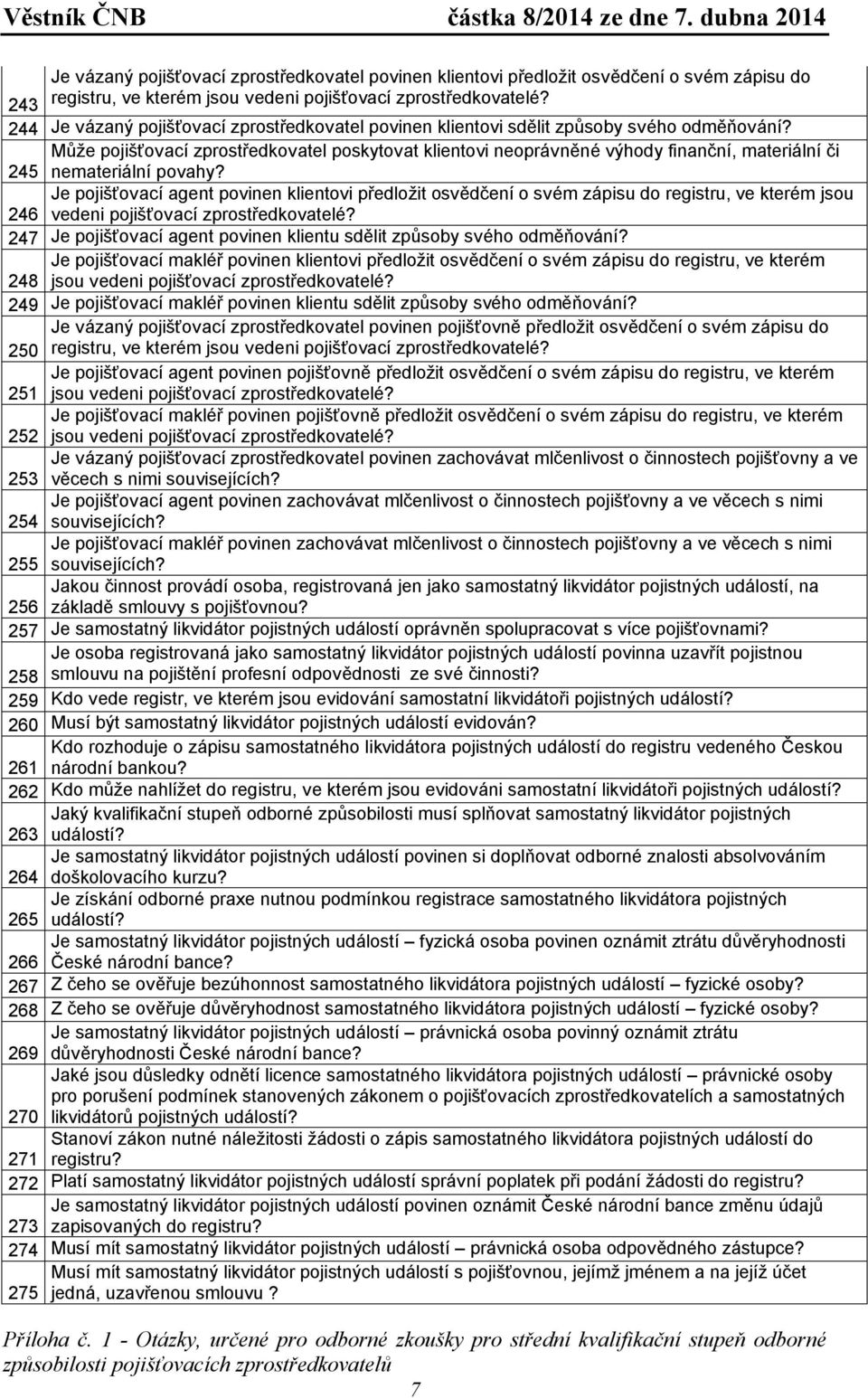 Může pojišťovací zprostředkovatel poskytovat klientovi neoprávněné výhody finanční, materiální či 245 nemateriální povahy?