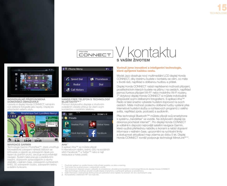 Vyvinuli jsme inovativní a inteligentní technologie, které zpříjemní každou cestu.