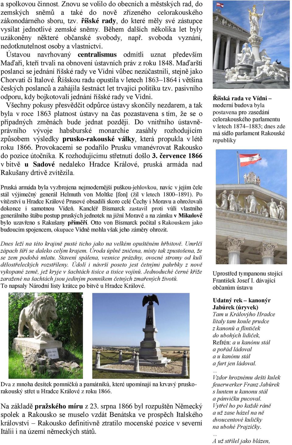 Ústavou navrhovaný centralismus odmítli uznat především Maďaři, kteří trvali na obnovení ústavních práv z roku 1848.