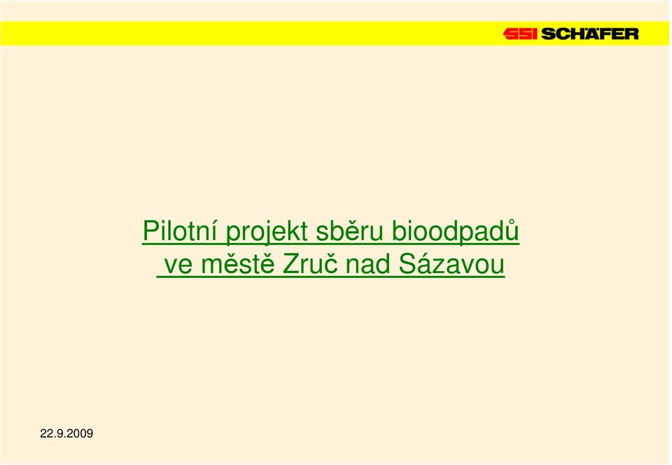 sběru bioodpadů