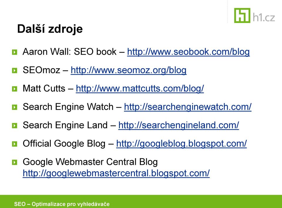 com/blog/ Search Engine Watch http://searchenginewatch.