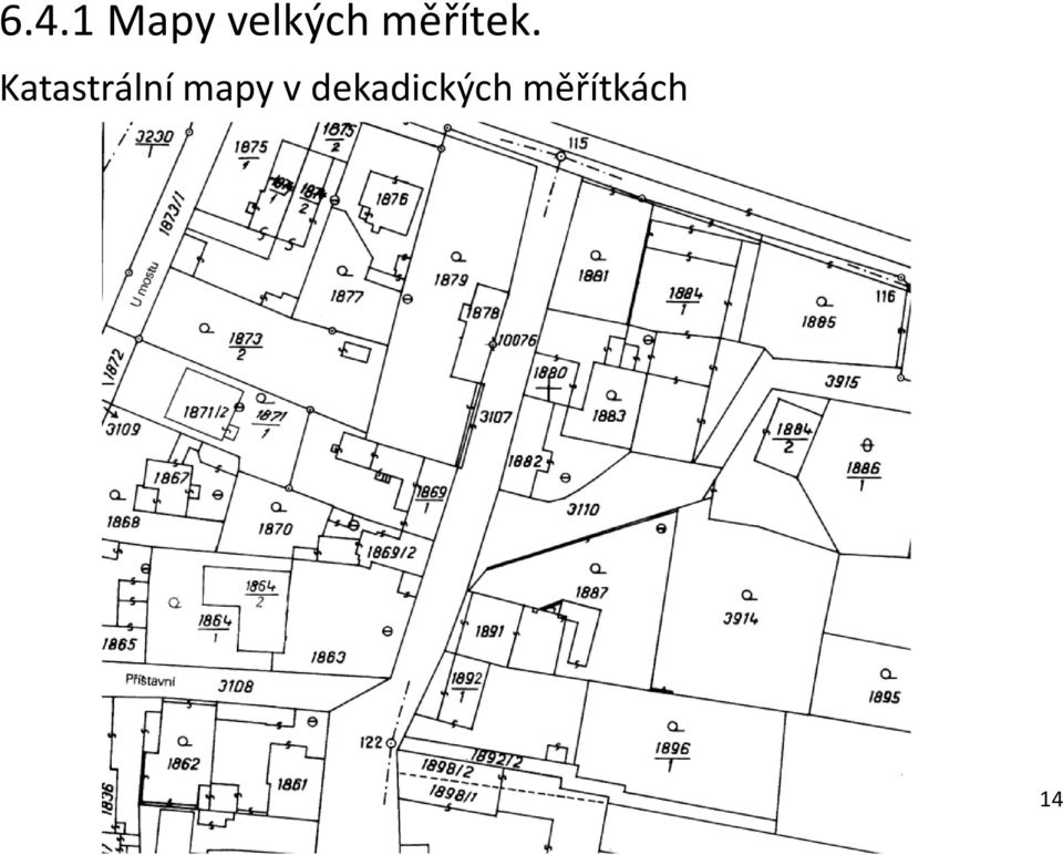 Katastrální mapy