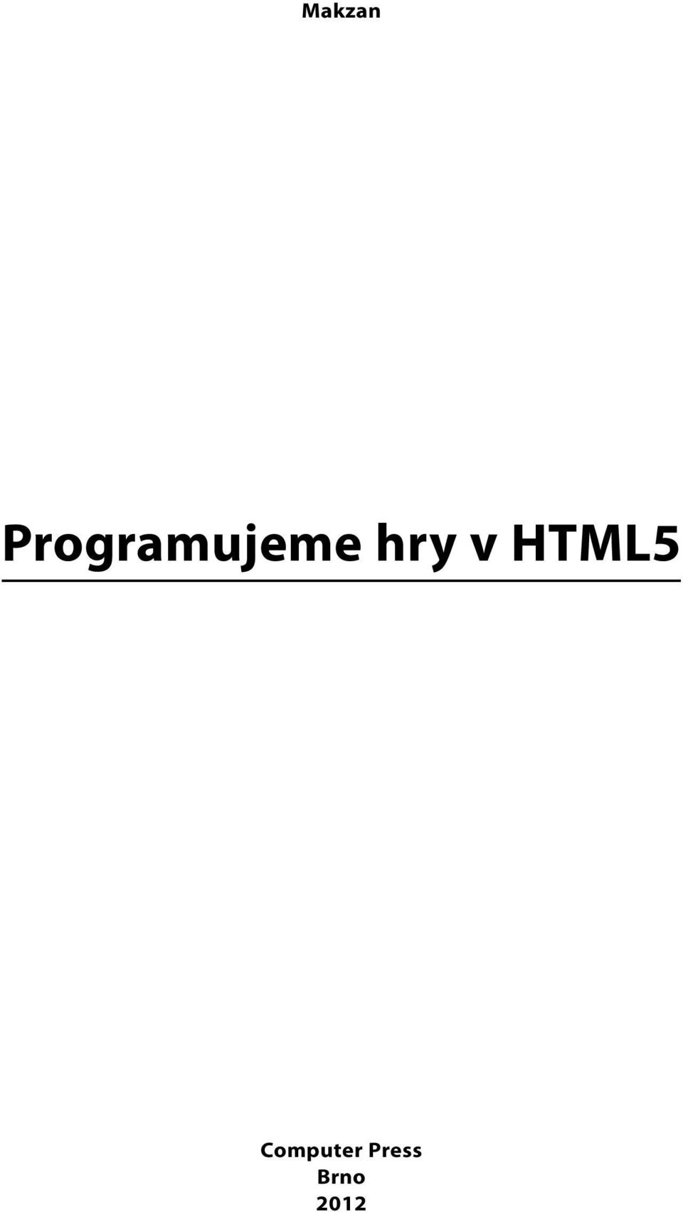 hry v HTML5
