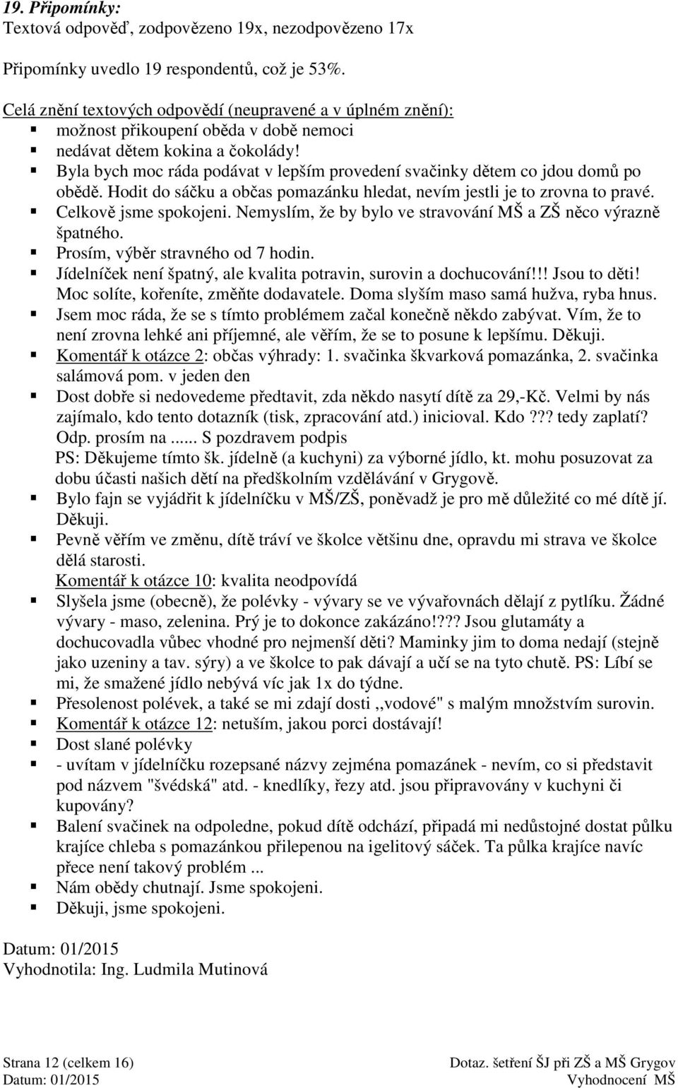 Byla bych moc ráda podávat v lepším provedení svačinky dětem co jdou domů po obědě. Hodit do sáčku a občas pomazánku hledat, vím jestli je to zrovna to pravé. Celkově jsme spokojeni.