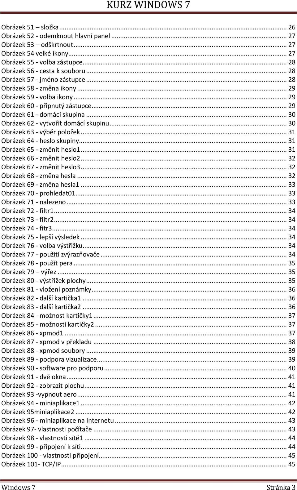 .. 30 Obrázek 62 - vytvořit domácí skupinu... 30 Obrázek 63 - výběr položek... 31 Obrázek 64 - heslo skupiny... 31 Obrázek 65 - změnit heslo1... 31 Obrázek 66 - změnit heslo2.