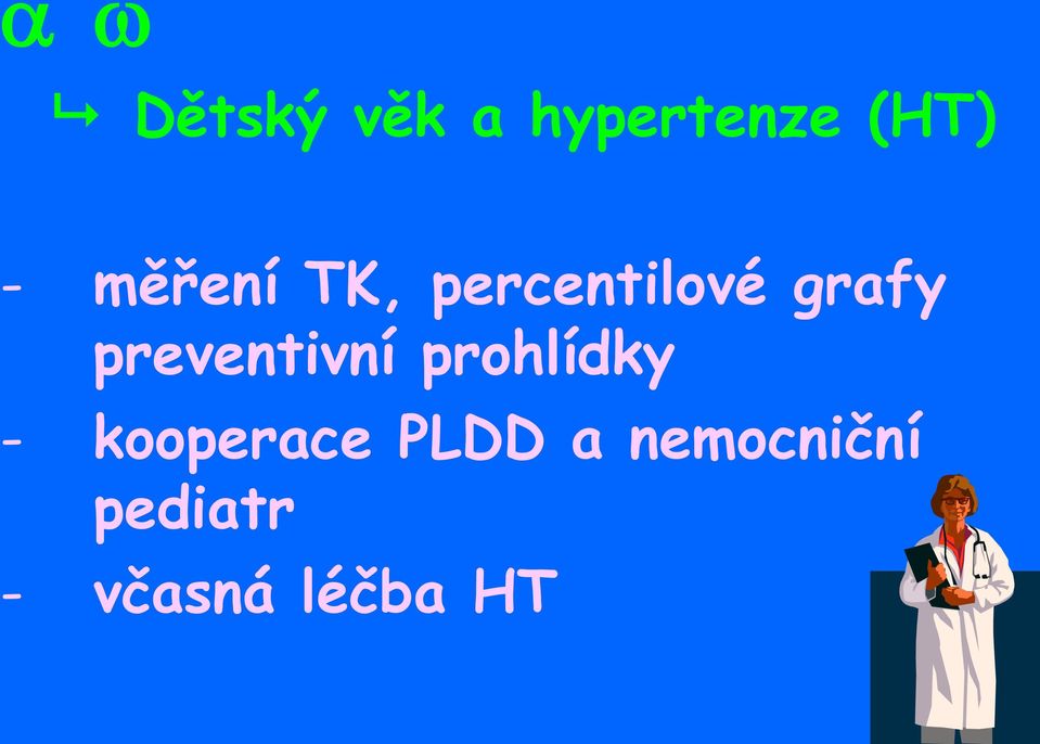 preventivní prohlídky - kooperace