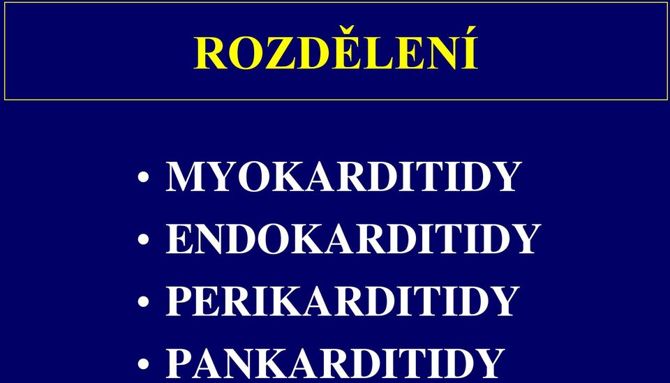 ENDOKARDITIDY